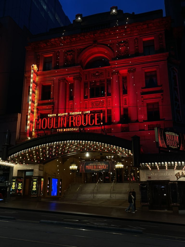 Aussie Moulin Rouge! The Musical debut completed✅