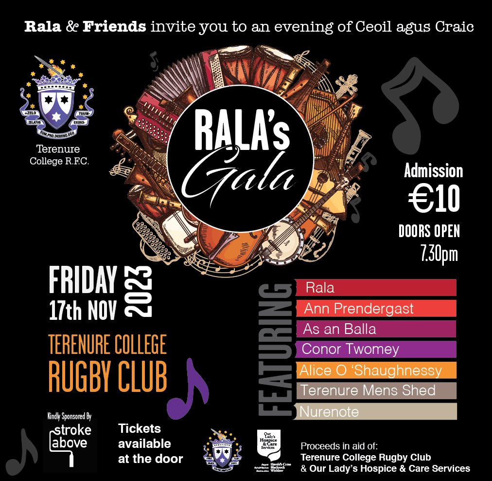 Mark your calendars! 📅 Friday, 17th Nov, doors open at 7:30pm. Join us for an evening filled with talented musicians and vibrant performances. 🎤 #RalaGala #MusicNight