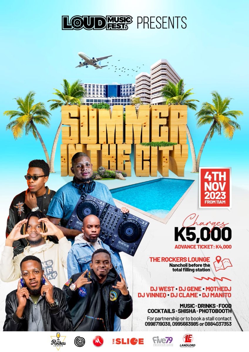 Loud Music Fest Tommorow; The Rockers Lounge 📍

#SummerInTheCity
#LoudMusicFest