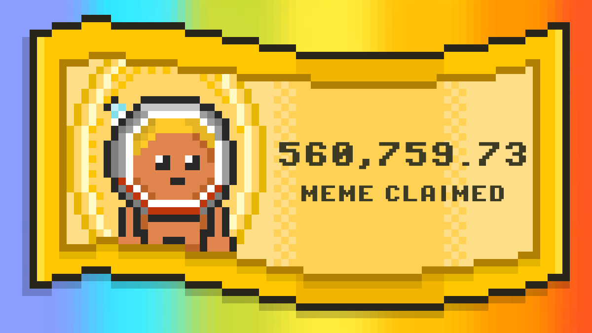 Got my hands on some MEME. Let’s build together!
#memecoin #memeland