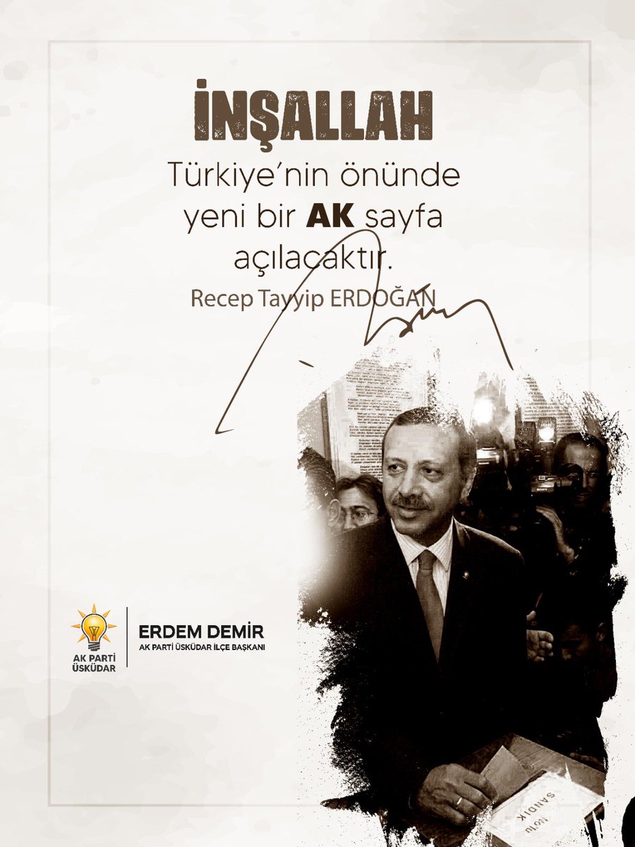 3 Kasım 2002’den sonra Türkiye’de hiçbir şey eskisi gibi olmadı.

Bugün de aynı aşk ve heyecanla, #MilleteHizmetYolunda nice 21 yıllara…

@osmannnurika