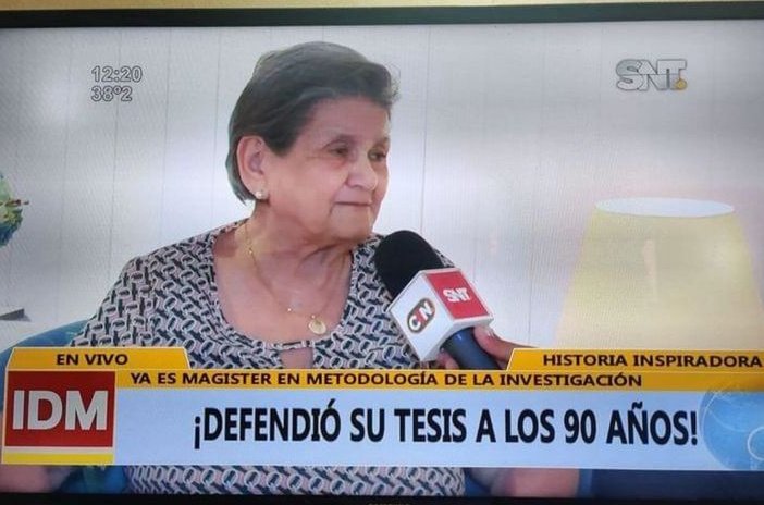 Mi viejo: ¿cuándo te vas a recibir?
Mis expectativas: