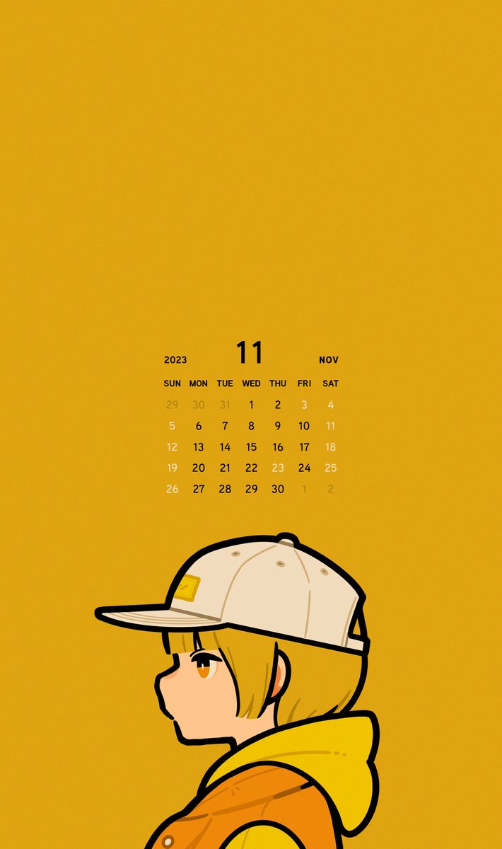 11月でございます〜！🍂