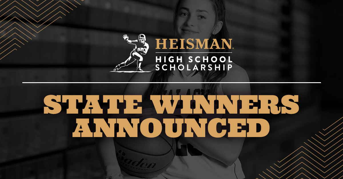 Heisman HS Scholarship Program (@heisman_hs) on Twitter photo Congratulations to the 2023 Heisman High School Scholarship State Winners! See all 100 incredible scholar-athletes on our results page today and track their journey to the finalist and winner rounds! heismanscholarship.com/results/ #heismanhsscholarship <a href="/HeismanTrophy/">The Heisman Trophy</a> Congratulations to the 2023 Heisman High School Scholarship State Winners! See all 100 incredible scholar-athletes on our results page today and track their journey to the finalist and winner rounds! heismanscholarship.com/results/ #heismanhsscholarship <a href="/HeismanTrophy/">The Heisman Trophy</a>