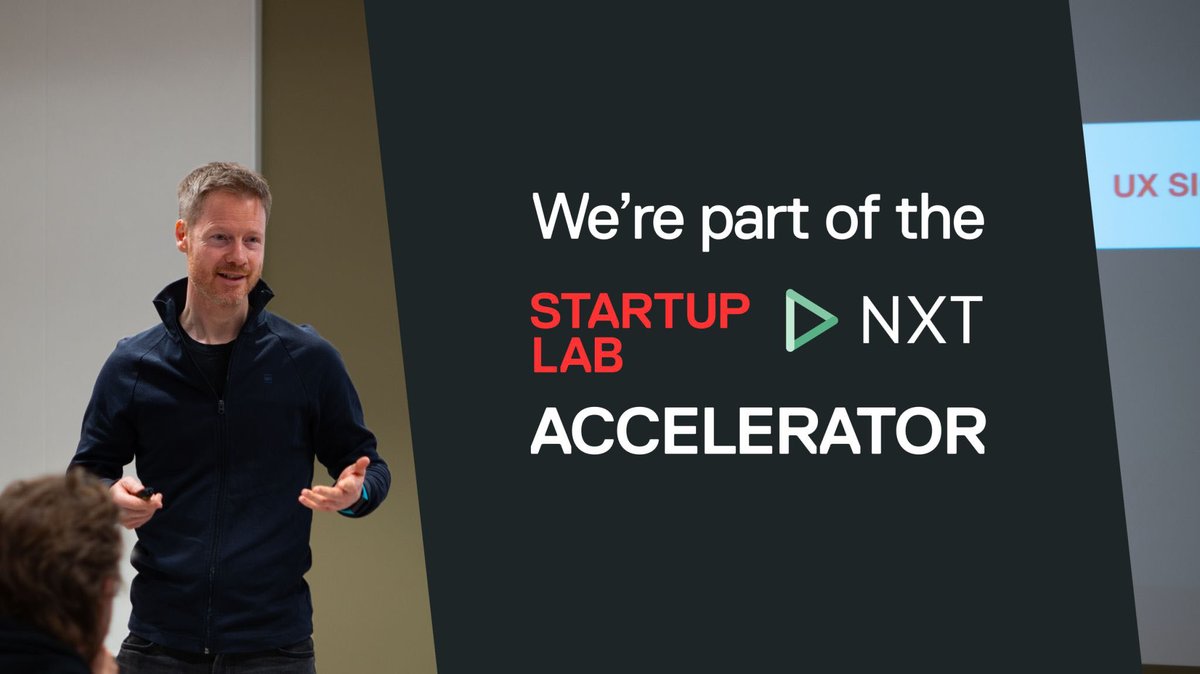 Big congrats to Iterate venture UX Signals who was recently accepted into the <a href="/startuplabno/">Startuplab</a> accelerator program.  Links below 👇

Startuplab: startuplab.no/article/accele…

Shifter: shifter.no/fintech/dette-…