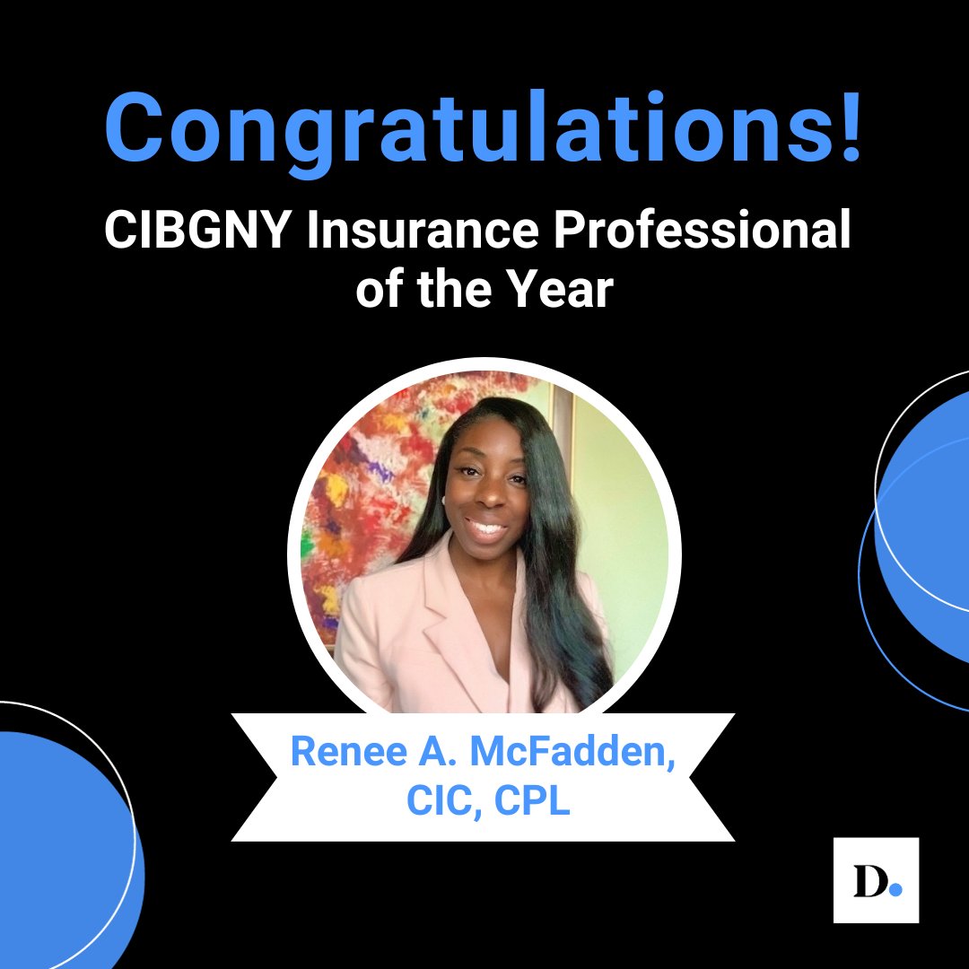 DistinguishedPG's tweet photo. ๐ A Well-Deserved Honor! ๐
Our very own Renee McFadden will be recognized by the CIBGNY for โInsurance Professional of the Yearโ at this yearโs Dinner Dance on November 17th in Brooklyn, NY. ๐
#InsuranceProfessionaloftheYear #Insuranceleader #Insurancenews https://t.co/jMCP7k1U9P