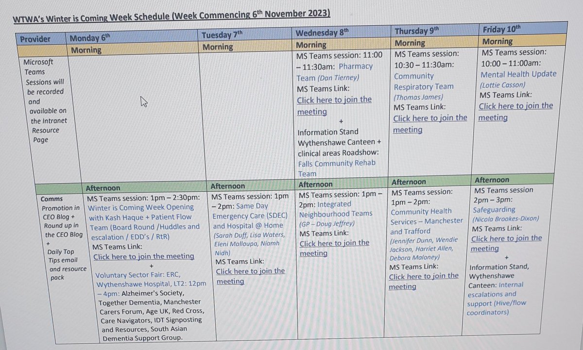 WTWA Dementia Team tweet media