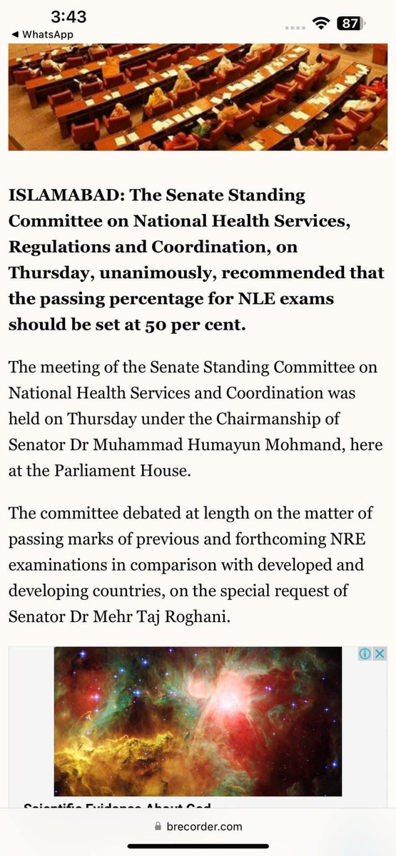tahirkhan_dr's tweet photo. @PakPMO Ma sha Allah sir , kindly look at the PMDC issue for foreigners medical graduates. PMDc is still not issuing the notification despite Senate standing health committee issue the minutes 
Of passing percentage from 70% to 50% for both NRE 1 and 2 https://t.co/PgSg5iTzwW