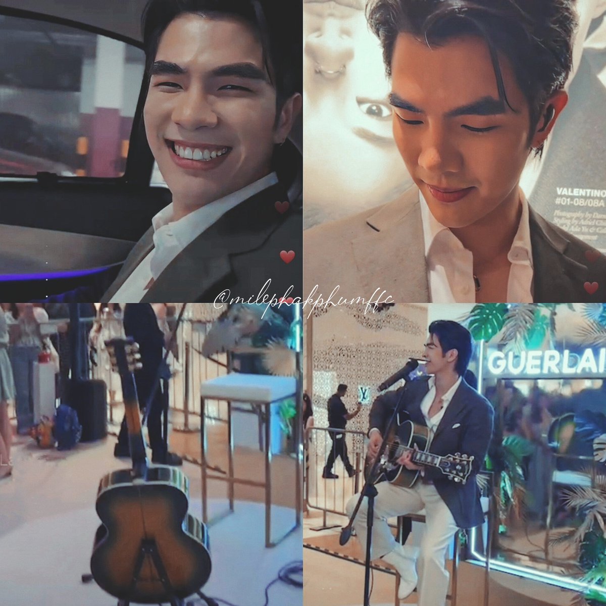 Our handsome prince 😍💚

MILE PHAKPHUM AT GUERLAIN SG 

#MilexGuerlainSG 
#Guerlain 
<a href="/milephakphum/">mile phakphum</a> 
#MilePhakphum