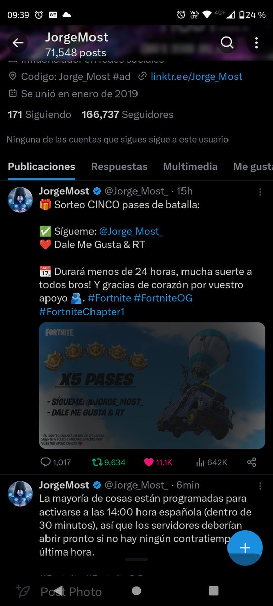 ValentinLo94883's tweet photo. @Jorge_Most_ Ojala ganar el pase hice todo https://t.co/5npKm2hhhe