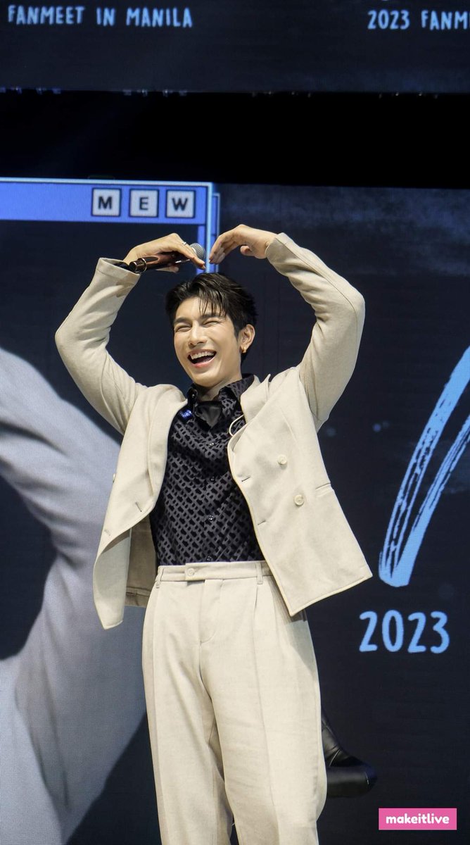 makeitliveasia's tweet photo. And thank YOU for being a part of #MewInManila2023 and creating one of the happiest memories we will always hold close to our hearts. What was your favorite MEWment from his fanmeet in Manila? 💗

📸 Rinna Leong https://t.co/y2Kcq6t4sp