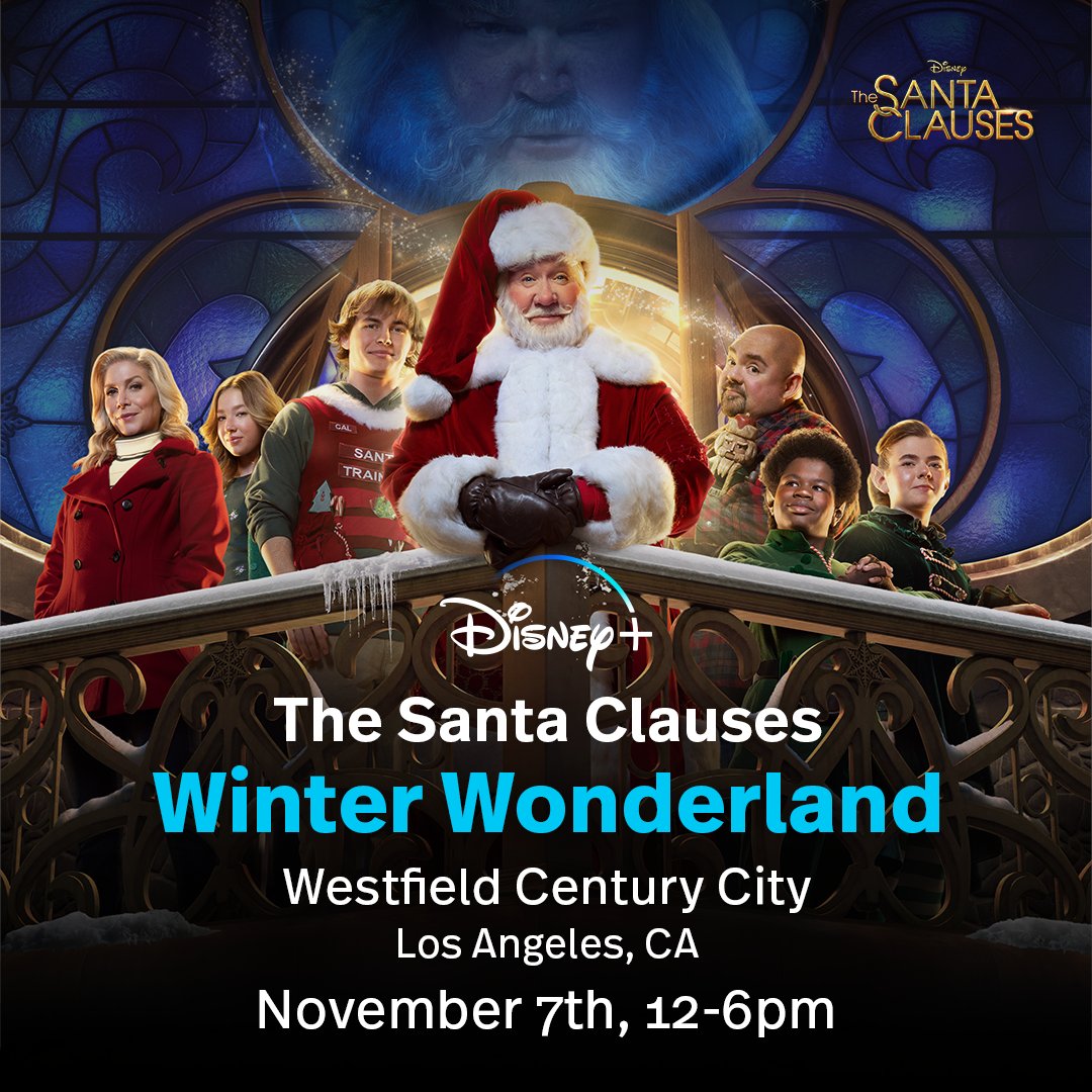 To celebrate #TheSantaClauses Season 2, Santa's helpers are bringing the North Pole to LA 🎅 To join the holiday fun, come down to Westfield Century City for epic elf performances and more!