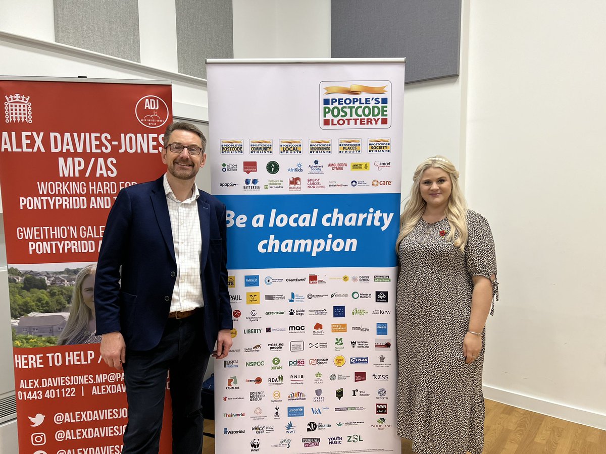 Alex Davies-Jones MP (@alexdaviesjones) on Twitter photo Great to welcome charities & organisations to <a href="/YMaArlein/">YMa</a> this morning for a funding workshop with <a href="/MalcFleming/">Malcolm Fleming</a> <a href="/PPLPubAffairs/">People’s Postcode Lottery Public Affairs</a>.
Good luck to all of the organisations that will be applying for funding. Please do get in touch if there is anything I can help with. Great to welcome charities & organisations to <a href="/YMaArlein/">YMa</a> this morning for a funding workshop with <a href="/MalcFleming/">Malcolm Fleming</a> <a href="/PPLPubAffairs/">People’s Postcode Lottery Public Affairs</a>.
Good luck to all of the organisations that will be applying for funding. Please do get in touch if there is anything I can help with.