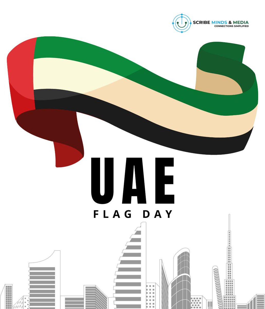 ScribeMinds's tweet image. Wishing our followers/subscribers from the United Arab Emirates a very Happy Flag Day!
#UAEFlagDay #UAE #ScribeMinds #Celebration #Flag #Country #UnitedArabEmirates #MiddleEast