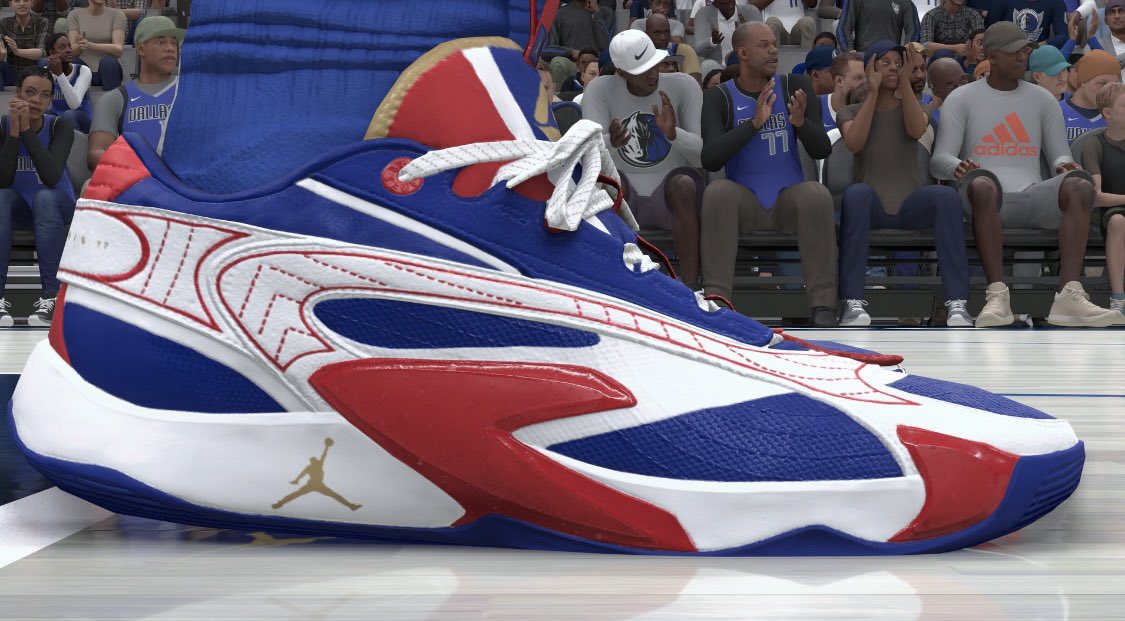 Today, a time to celebrate for the World Series Champion Texas Rangers.

The Jordan Luka 2 “63” pays homage to the Rangers first World Series title in the franchise’s 63 year history. 

A NBA2k24 concept by friend of the page <a href="/Tyler2011Champs/">Tyler</a>.