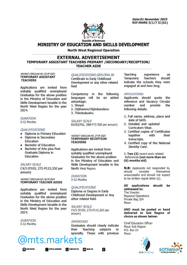 mt_sbw's tweet photo. ASSISTANT TEACHERS &amp; TEACHER AIDES - Professional CV: P60, Cover Letter: P40 #Job_Tailored #ATS_Optimized https://t.co/sxWAGANYNP