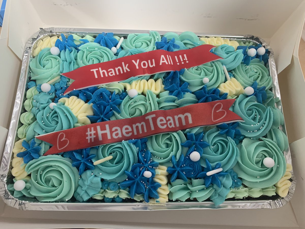 BirchHaem_UHP's tweet image. Look at this beautiful cake! Thank you to student nurse Ross who has made this for Bracken &amp;amp; Birch! We wish you all the best in your future studies!! #haemteam #level8 #onebigteam @UHP_NHS @sha1ray @howes_nat