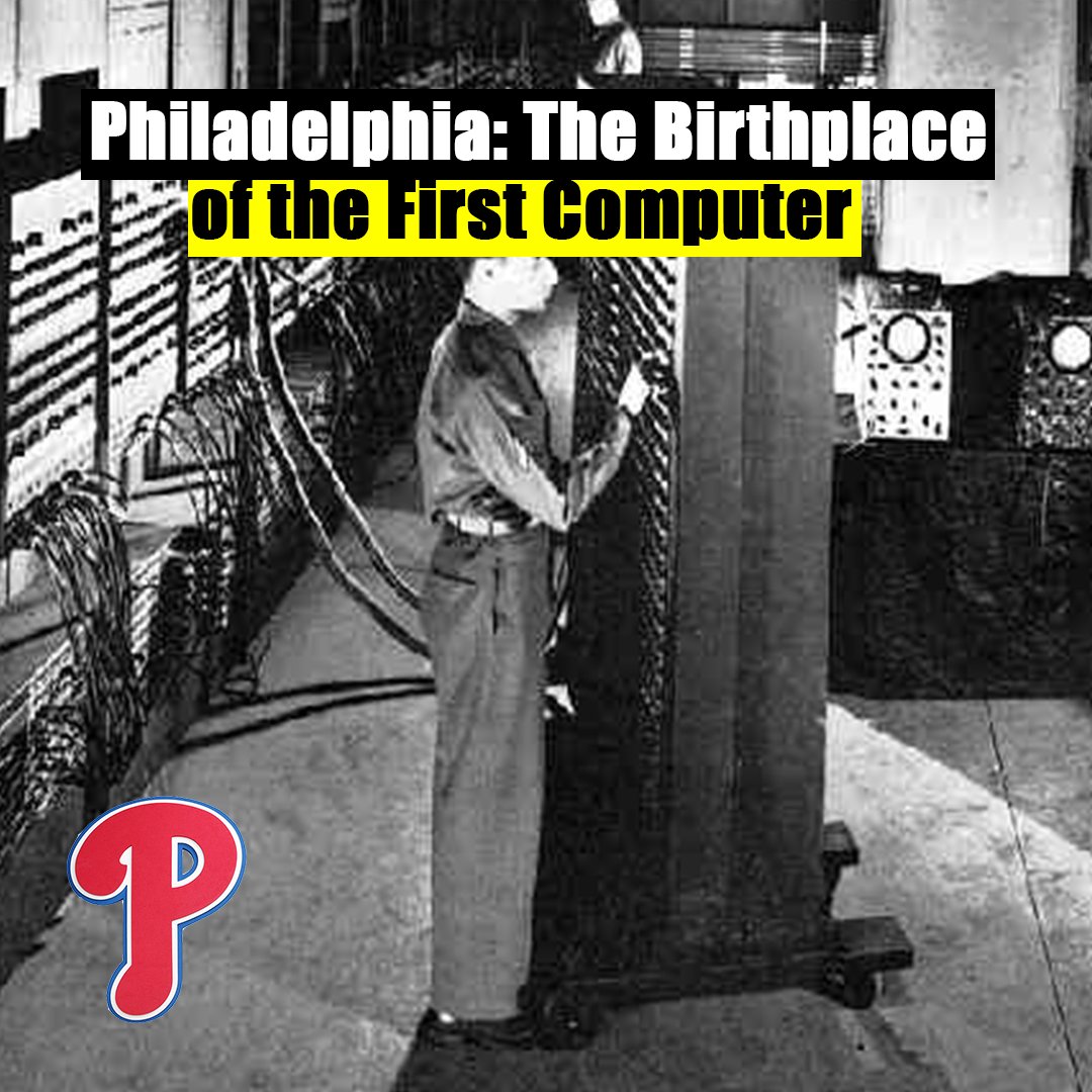 ChronicleofP's tweet photo. Philadelphia, the birthplace of innovation, proudly holds the title of creating the first computer – ENIAC. In 1946, this monumental invention paved the way for the digital age, shaping the world we live in today. 🖥️🌟 #PhiladelphiaInnovation #FirstComputer https://t.co/u2mbYGBqx5