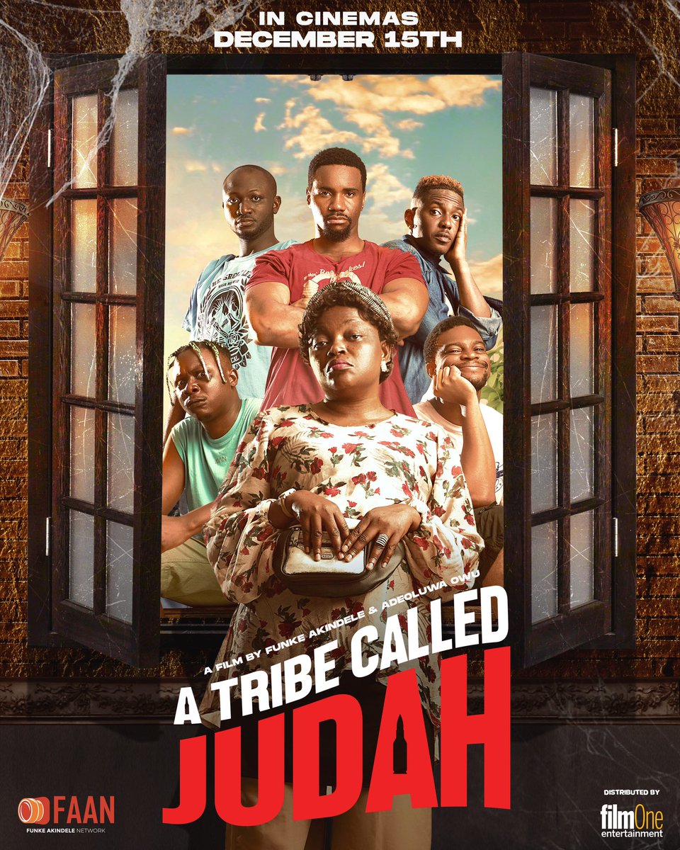 A TRIBE CALLED JUDAH IS COMING. 

You will Testify. 

Save the date: 15th of December. 
#atribecalledjudah will be showing in all 🇳🇬Cinemas nationwide!

#TestimonyTime #GennyBabySeason #Blessed  #funkeakindelenetwork 
#adecembertorember