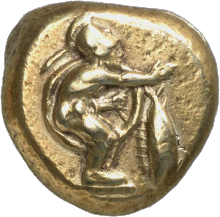 Lose a few pounds before Christmas? See our new coin of the month for November with the weapon runner on the electrum coins of Kyzikos. Take a look at the many exciting facts that Andrea Gorys has compiled. It is a very nice coin of the #IKMK Berlin coin collection.