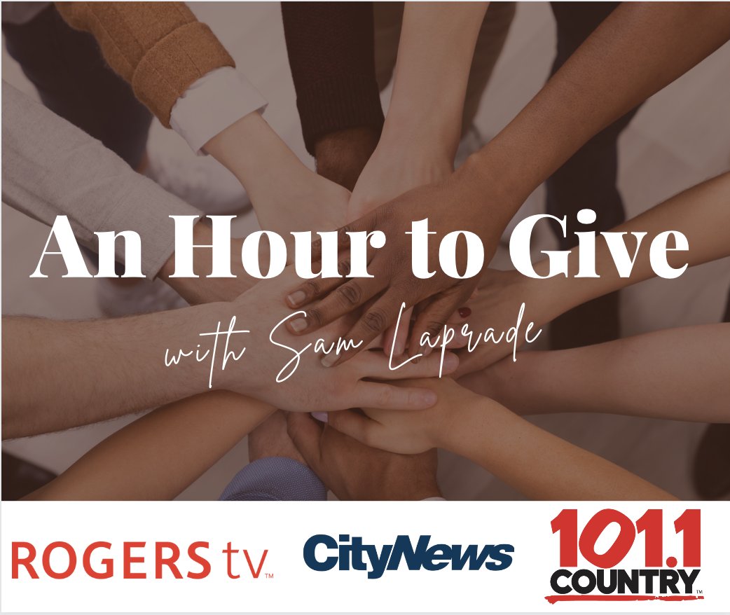 I am thrilled to share the exciting news that 'An Hour to Give' is continuing in a new expanded way!  

The stories that matter to Ottawa residents will air on Rogers tv and Country 101.1 and Ottawa.CityNews.ca.
