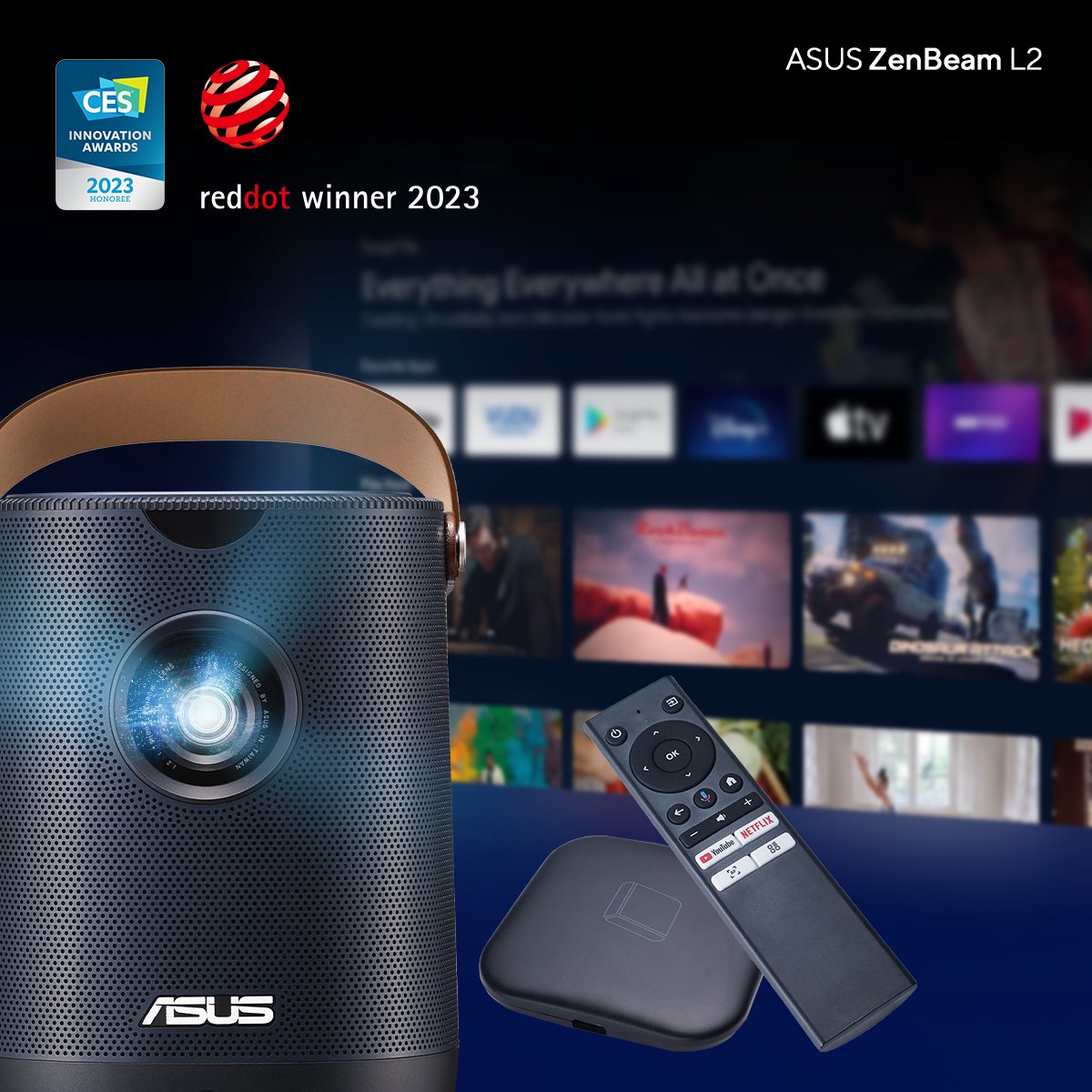 ASUS's tweet photo. Ready to binge-watch 24/7? 😉
With the #ASUS #ZenBeamL2, entertainment is available right at your fingertips! Enjoy a free Android TV box and preloaded Netflix feature!🎬 🍿
Join our #giveaway to win a #LED #PortableProjector! https://t.co/OFpo4pGavJ
#FindYourZenWithASUS https://t.co/5vp41zZvKH