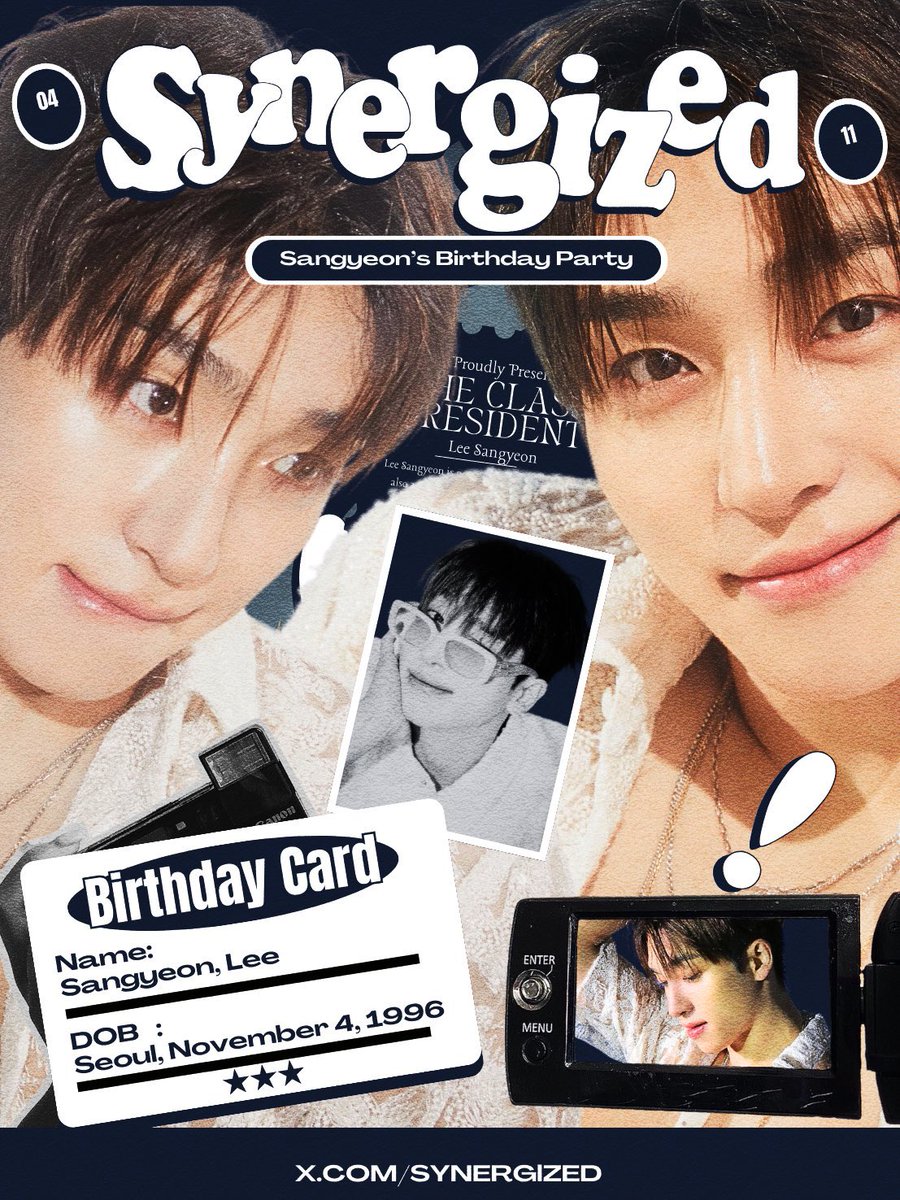 Joy spills over as the day undergoes a profound transformation, and the resonating tick-tock of the clock fills the room. With each advancing numeral, November 4th becomes an exceptionally significant day for Lee Sangyeon. Here he stands, basking in the joy of his special day.