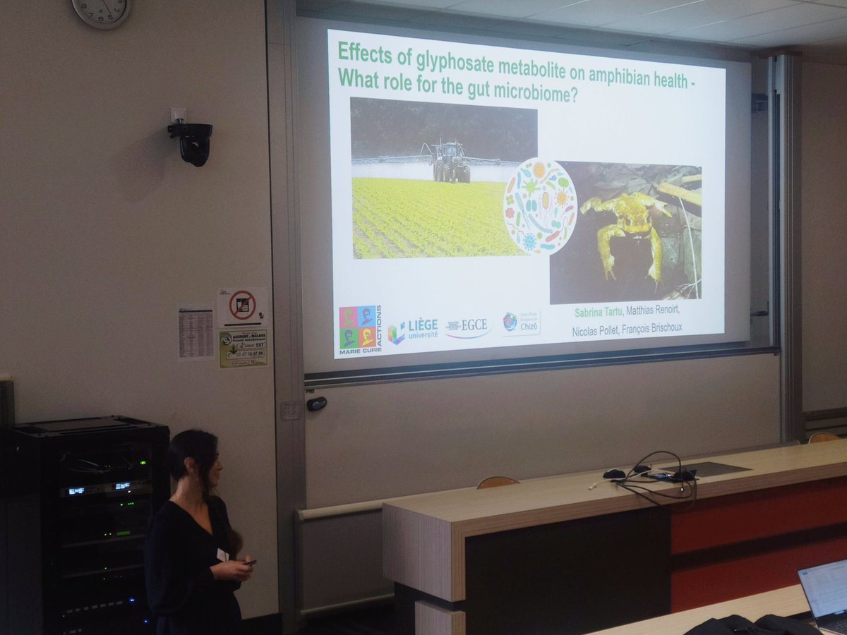 Ecophy (@ecophy_cebc) on Twitter photo Let's continue #CEPA6 with <a href="/TartuSabrina/">Sabrina Tartu</a> talking about the effects of #glyphosate on #amphibian #microbiote
#CEPA2023
<a href="/CEBC_ChizeLab/">CEBC/ChizéLab</a> Let's continue #CEPA6 with <a href="/TartuSabrina/">Sabrina Tartu</a> talking about the effects of #glyphosate on #amphibian #microbiote
#CEPA2023
<a href="/CEBC_ChizeLab/">CEBC/ChizéLab</a>