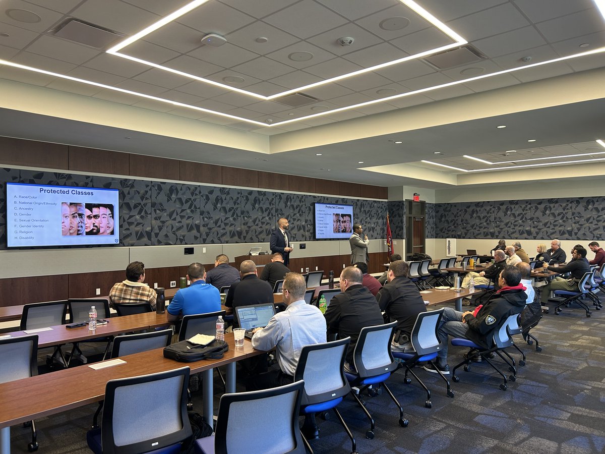 On November 2nd, the IACP, in continued partnership with Walmart, delivered a Hate Crimes Recognition and Reporting training hosted by <a href="/FYVpolice/">FayettevilleARpolice</a> to agencies and community leaders in Northwest Arkansas.