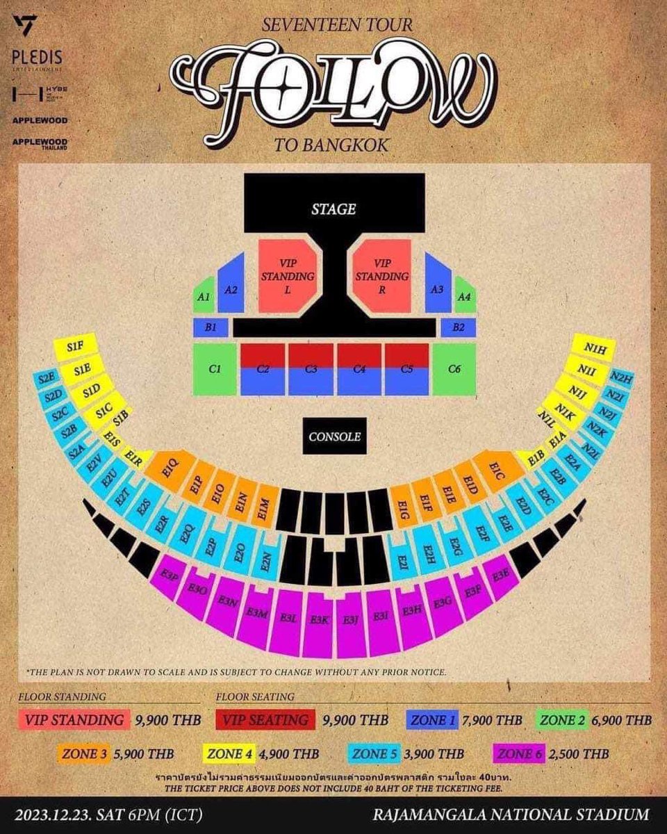 SnowBurberry's tweet photo. SEVENTEEN TOUR FOLLOW TO BANGKOK DAY2
💵WTS 
🎫 VIP L queue 14xx
วันที่ 24/12 โซน vip L q.14xx 
👉🏽WTT
Have VIP L Standing queue 4xx
Want VIP Seating
我还留下一张SVT在泰国演唱会票，有兴趣的朋友���留下评论
carat tiket lfb
#FOLLOW_TO_BANGKOK  #SEVEENTEENinBANGKOK #กะรัตพระเวสสันดร https://t.co/XT8JeA7hKJ