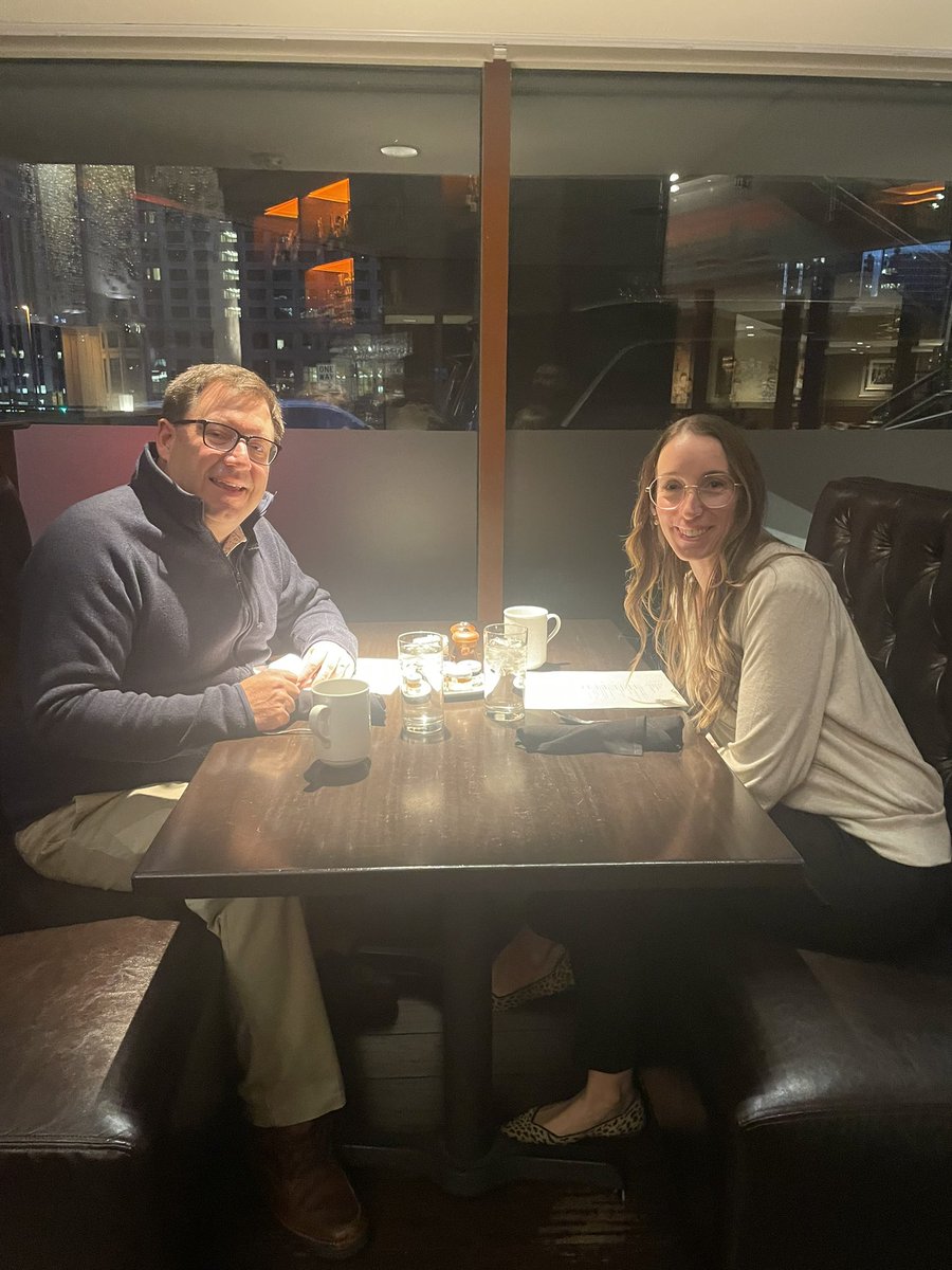 HofkampMichael's tweet photo. One of the highlights of my #SEA23Fall trip was having breakfast this morning with @emilysharpe! https://t.co/XITSLV749O
