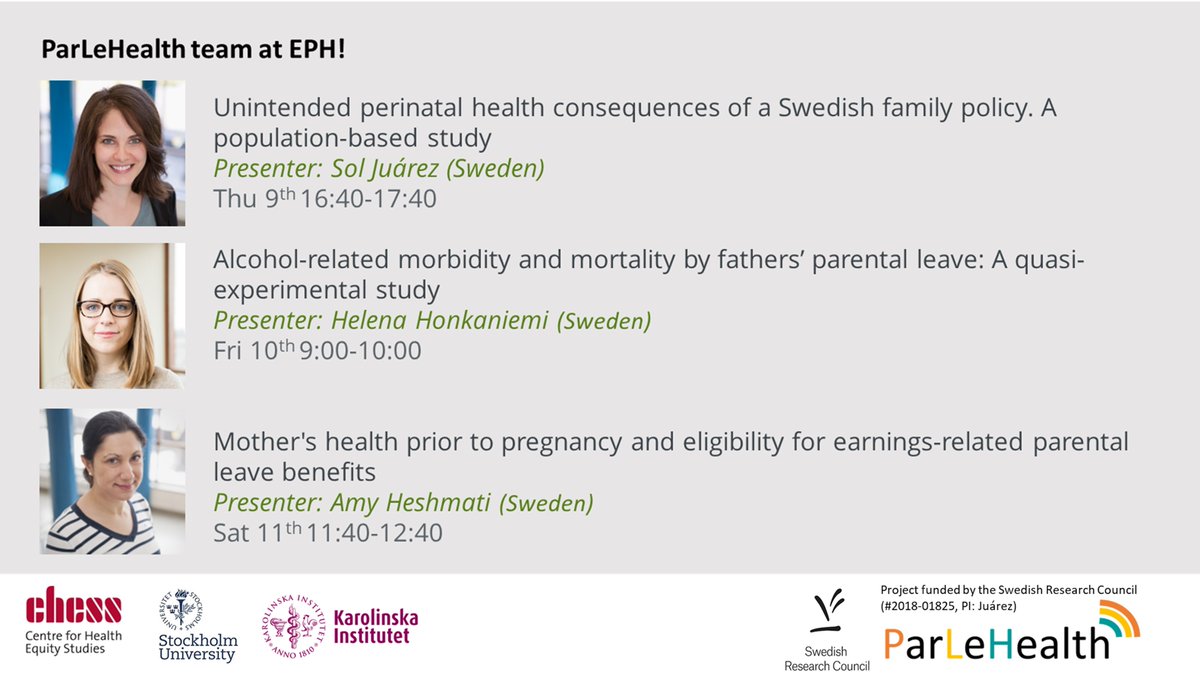 ParLeHealth is at the EPH! 
Don't miss the opportunity to learn more about our research #EUPHAatEPH2023 #EPH2023