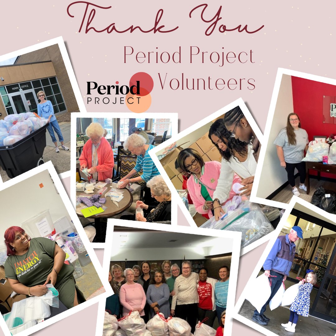 scperiodproject's tweet photo. The Period Project loves it’s volunteers and sends a huge THANK YOU to all of them. We have done so much together in 2023 and we look forward to your continued support in 2024.

Contact us (info@periodproject.org) today to start volunteering in 2024!

#volunteeringmatters https://t.co/IErD93lATm