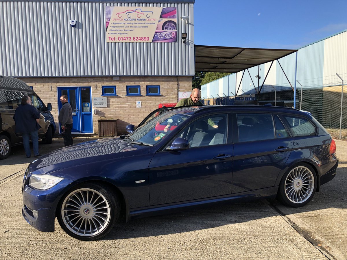 A big thank you to ⁦<a href="/IpswichAccident/">IARC</a>⁩ and TCR racer ⁦<a href="/rickkerry2/">rick kerry</a>⁩ for the work done on my trusty Alpina. Much appreciated.