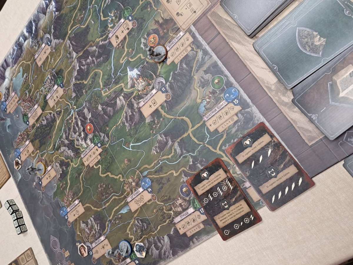 Aquesta setmana sessió doble. Primer ha tocat patir de valent la nit de Tots Sants amb “Nemesis”. Passats els ensurts, les castanyes i els moniatos hem pogut xalar provant les novetats que ens han arribat: “The Witcher: El viejo mundo” i “Clank! Catacumbas”.