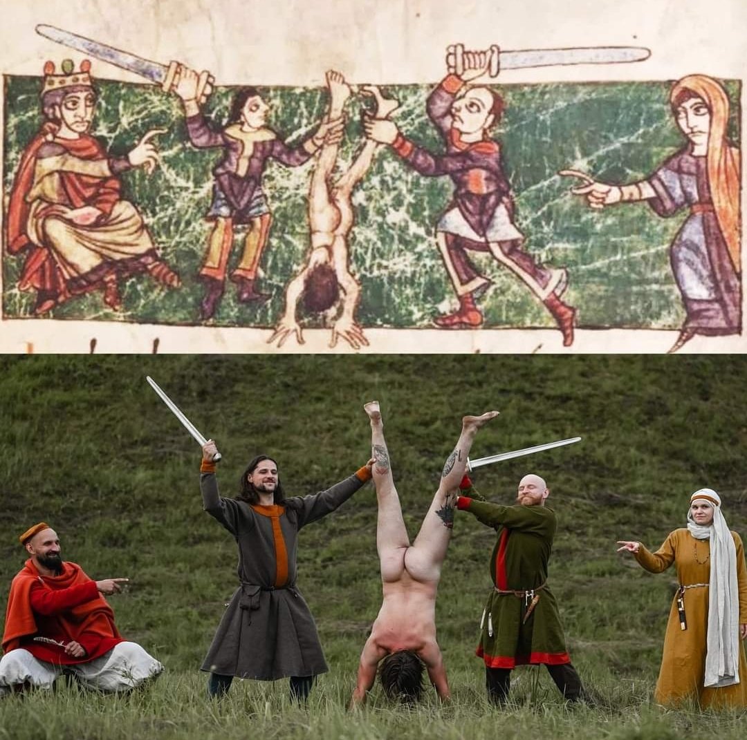 When you said "let's reenact something medieval" this is not the something I had in mind