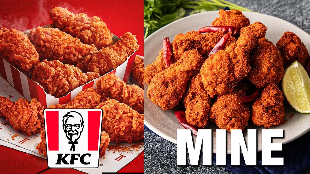 Thai KFC has the best wings...and I made them. And I think I made them better 😉! 
Watch the video here! youtu.be/24j7H2YBVUo