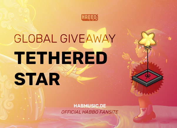 ⭐️🌟 TETHERED STAR GIVEAWAY 🌟⭐️
ℹ️ We have 5 codes to give away at this comp!

To get a chance for a code you have to:
✅ Follow <a href="/HabMusic/">HabMusic</a> 
🔄 RT the tweet
💬 Tag 3 friends
💬 Tell us the reason you started playing Habbo and mention the hashtag #Habbo in your answer

#Habbo
