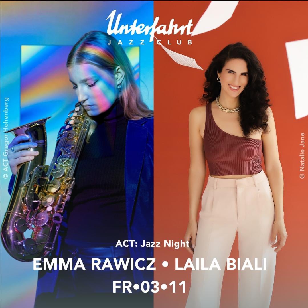 lailabiali's tweet image. Made it to Munich! ☔️ 

Can’t wait to play a double bill tonight at Jazzclub Unterfahrt with the brilliant saxophonist and @act_music labelmate @ESzczerbo. 

🎫: bit.ly/ACTNightUnterf…

#munich #jazzclubunterfahrt #actmusic