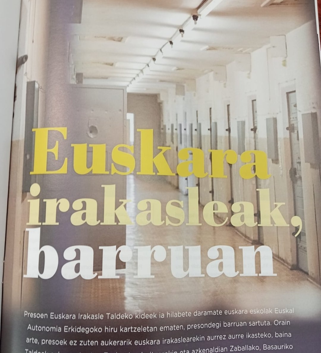 EUSKAL PRESOEN EUSKARA IRAKASLEOK  bat egiten dugu <a href="/kontseilua/">Euskalgintzaren Kontseilua</a>|k  deitu duen manifestazioarekin.

1⃣ Botere judizialaren eskuhartzeak salatzeko.

2⃣ Euskararen normalizazioan aurrera egiteko.

3⃣ Herritar guztion eskubideak erdigunean jartzeko.

Geu ere hantxe izango gara!