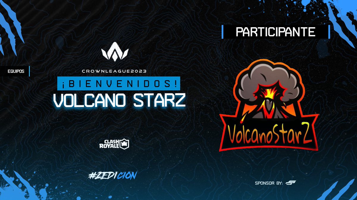 Crown League (@crown_league23) on Twitter photo 📣 Presentación | 11/24 ✅
Equipo: <a href="/VolcanostarZ/">VolcanoStarZ</a> 🇩🇪
Los alemanes dicen presente en la competencia, y harán una erupción en la arena para aniquilar a sus rivales, podrán ellos ser los nuevos reyes? 🌋👑
Prizepool: 100$ 💰
Sponsor: @VicOZzz_cr 👑
#CrownLeague2🏆 📣 Presentación | 11/24 ✅
Equipo: <a href="/VolcanostarZ/">VolcanoStarZ</a> 🇩🇪
Los alemanes dicen presente en la competencia, y harán una erupción en la arena para aniquilar a sus rivales, podrán ellos ser los nuevos reyes? 🌋👑
Prizepool: 100$ 💰
Sponsor: @VicOZzz_cr 👑
#CrownLeague2🏆