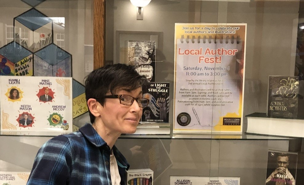 Very excited to participate in Moorestown Library Local Author Event tomorrow. Just look at that cute mock-up of my book they made for their display :)
Stop by if you can!!!

#daliaverse #horror #authorevent #moorestownlibrary #moorestown #southjersey