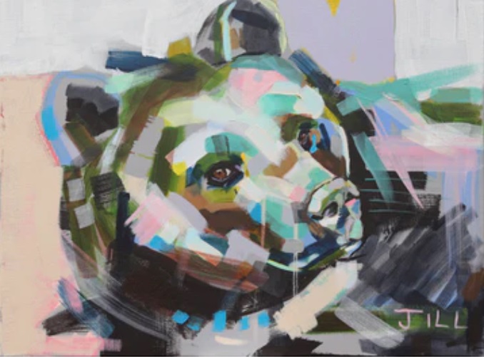 WomensArtForAll's tweet photo. Jill #MacPhail (@Jill_MacPhail) •Grizzly 2• #WomensArt #ArtByWomen #WomenArtists https://t.co/oHTBQgXsBt