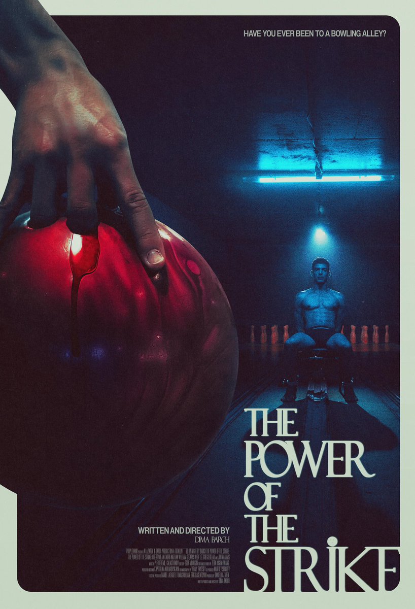 Gruelling and redemptive, <a href="/secret_saint/">Dima Barch</a> (DEAD END) channels queer rage into this stunning neo-giallo short THE POWER OF THE STRIKE 🎳

Screening with Saint Drogo