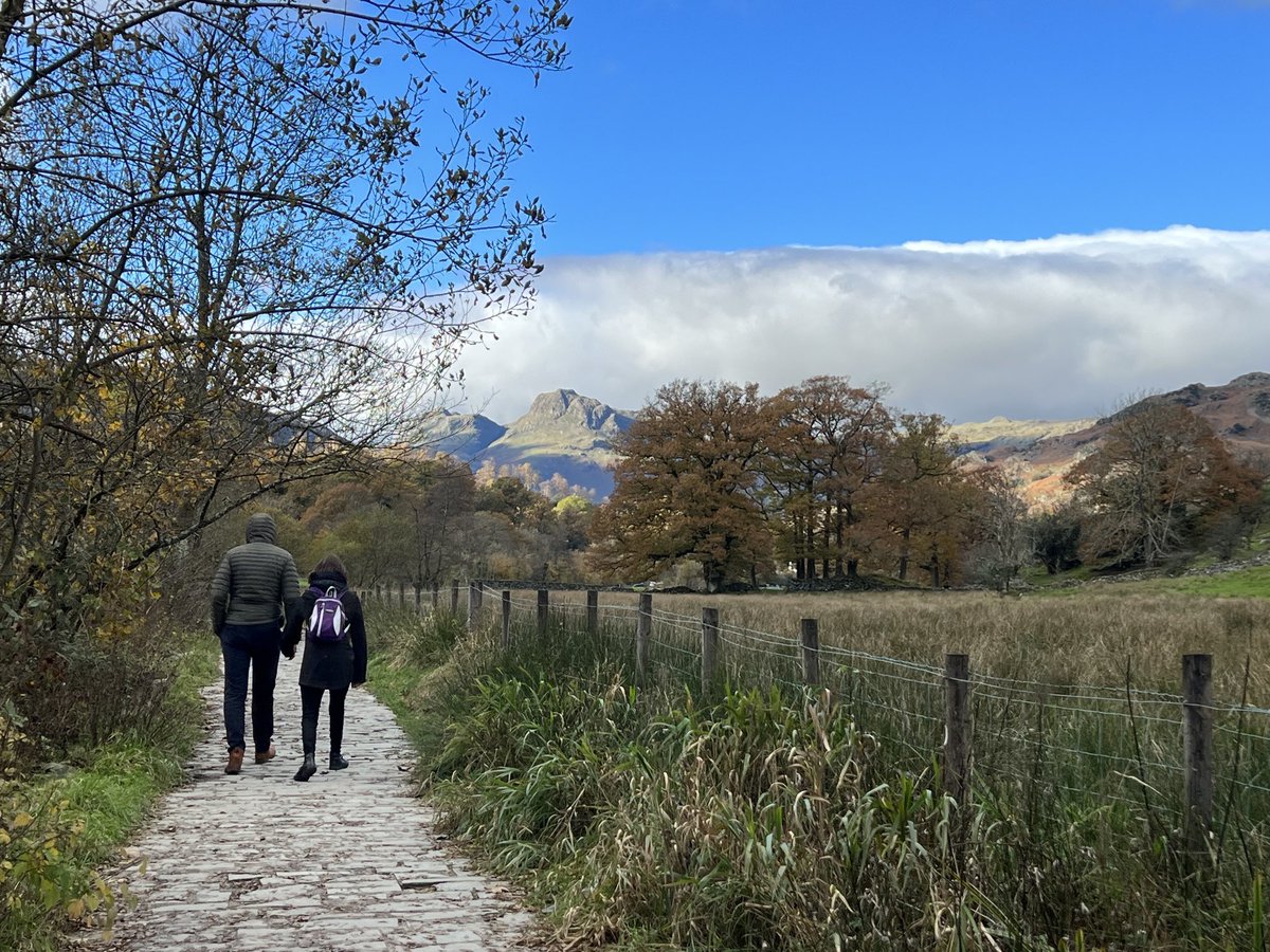A last-minute couple of days in the Lakes before starting radiotherapy next week. Loving the autumn colours &amp; the beauty &amp; perspective of nature.