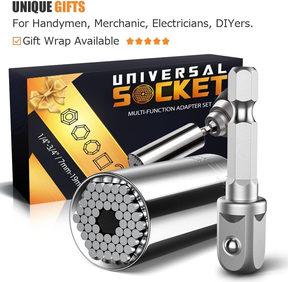 Super Universal Socket Tools Gifts for Men

amzn.to/40rcgh0

Save 62%

#Amazon #giftsfordad #giftsforhim #ChristmasGiftIdeas #ChristmasGiftidea
