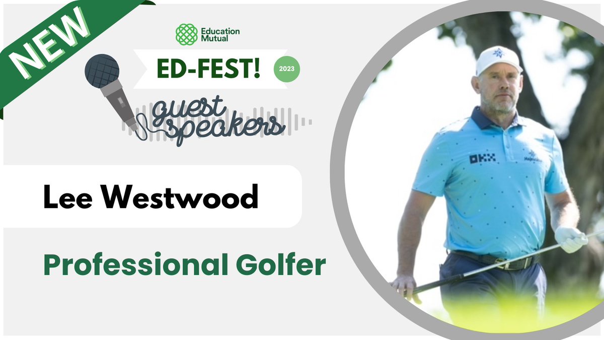 We're teeing up for an exciting change at Ed-Fest 2023! 🏌️‍♂️

We're thrilled to announce that the golfing maestro <a href="/WestwoodLee/">Lee Westwood</a> is stepping into Rebecca Adlington's slot to share his inspiring journey🎤

Get ready for an unforgettable experience! ⛳️🙌 #EMEdFest23
