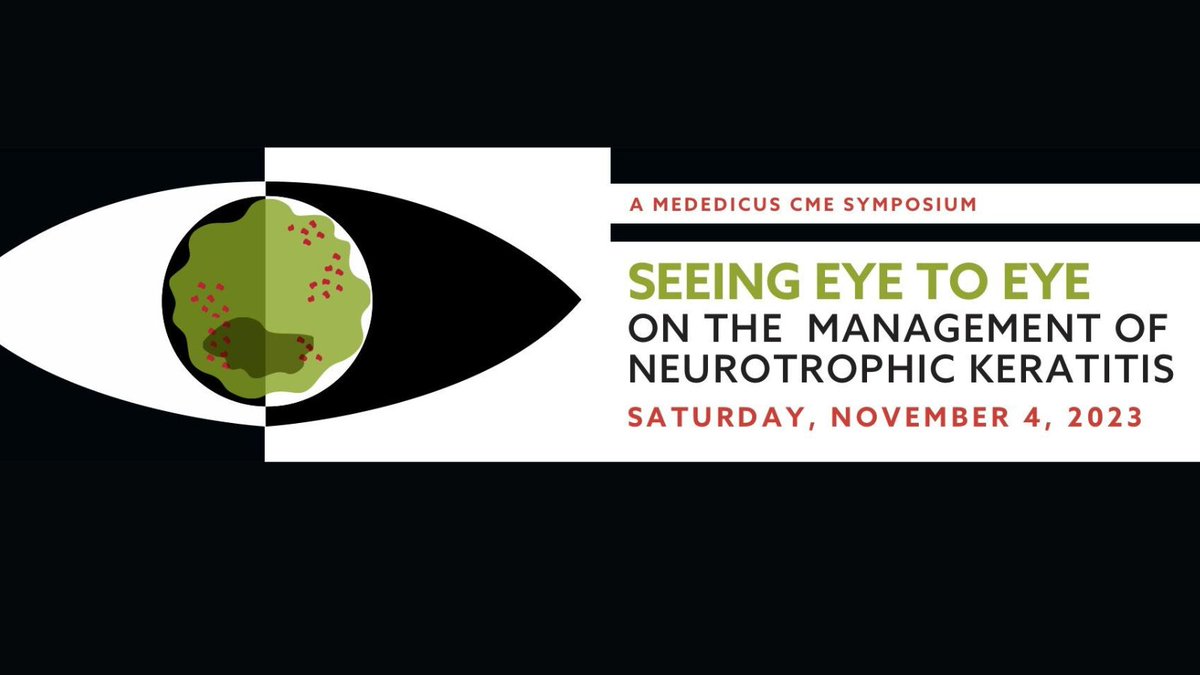 MedEdicusLLC's tweet photo. Dinner &amp; Dive into Neurotrophic Keratitis with #MedEdicus.  Join Drs. Pflugfelder, Houser, &amp; Khandelwal for a CME Symposium at #AAO2023 in #SanFrancisco.
📅 Nov 4 | 6 PM Dinner |  6:30 PM Symposium 📍 SF Marriott Marquis. 
Register https://t.co/ZB2R0NtUGx #Ophthalmology #CME https://t.co/0yydjTs3BV