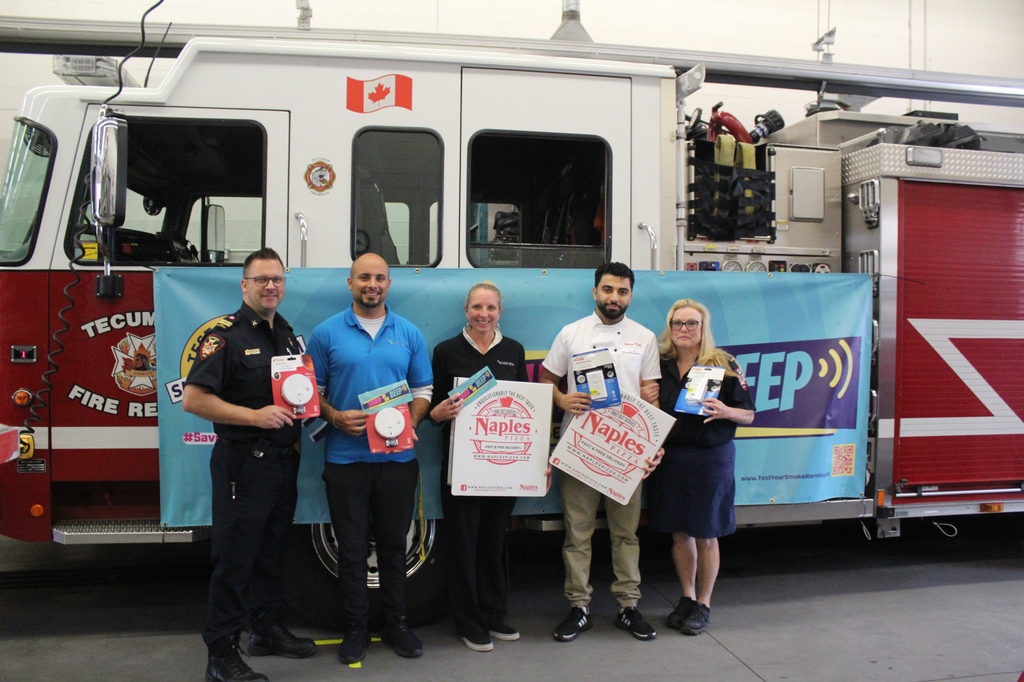 Thank you to all the local Tecumseh schools who participated in the first annual Saved by the Beep! 

Special thank you to Naples Pizza at Lesperance Rd and County Rd 42 for providing the amazing pizza!