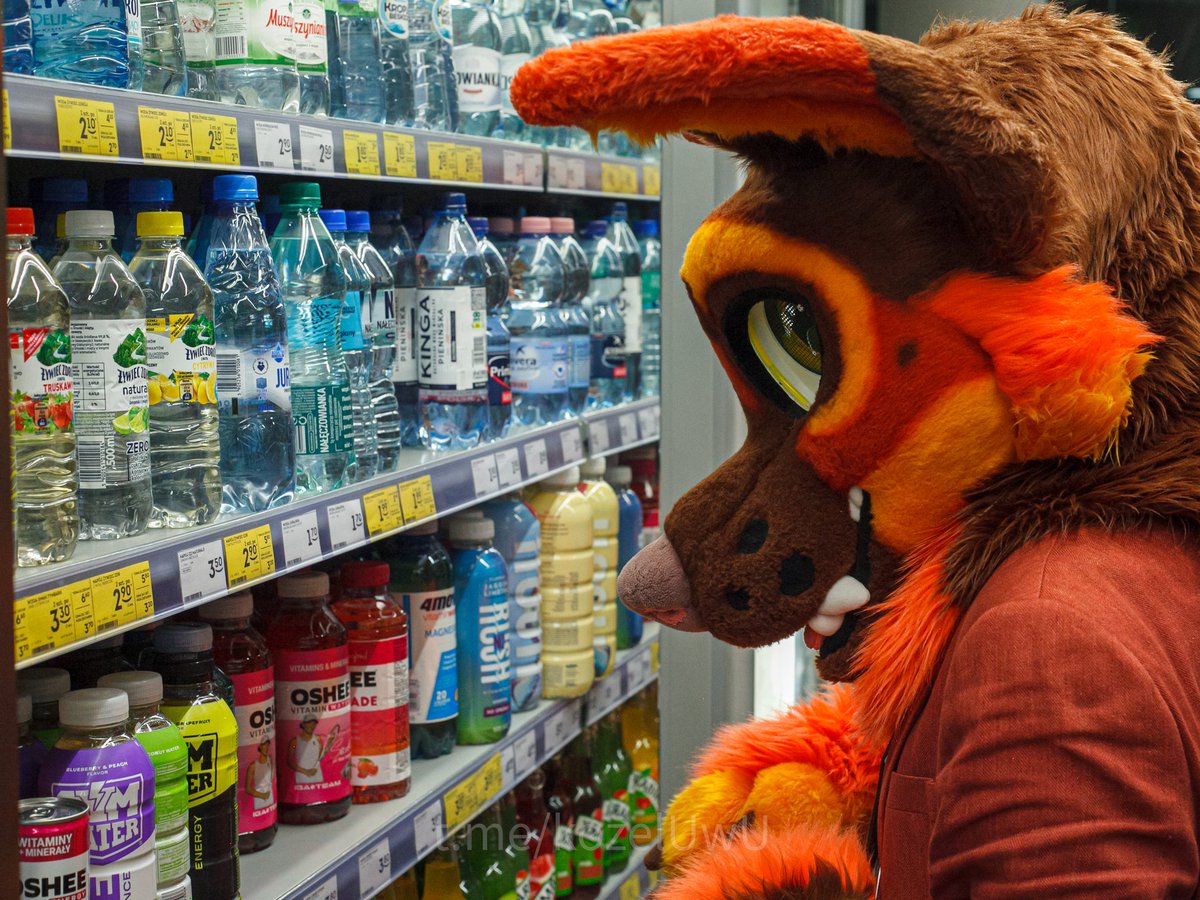 Remember to Hydrate y'all

#furry #furryfandom #FursuitFriday #Furryinvadepl <a href="/ZabkaPolska/">Żabka Polska</a>